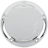 Dished 5 Hole Derby Cover - M8 Bagger (Chrome)